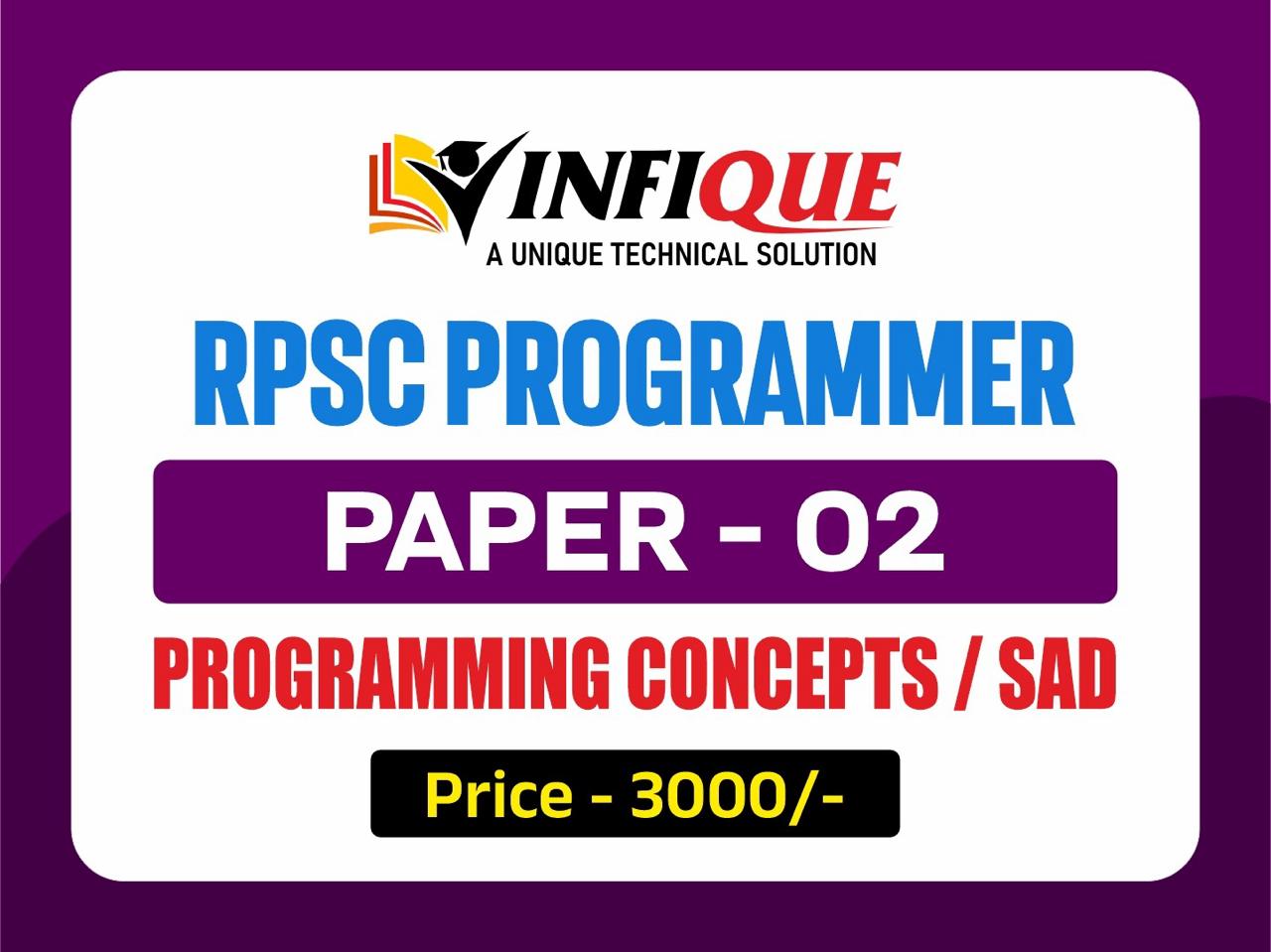 RPSC Programmer Paper 2 Study Material