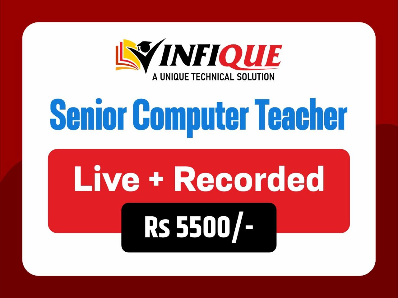 Senior Computer Teacher Coaching